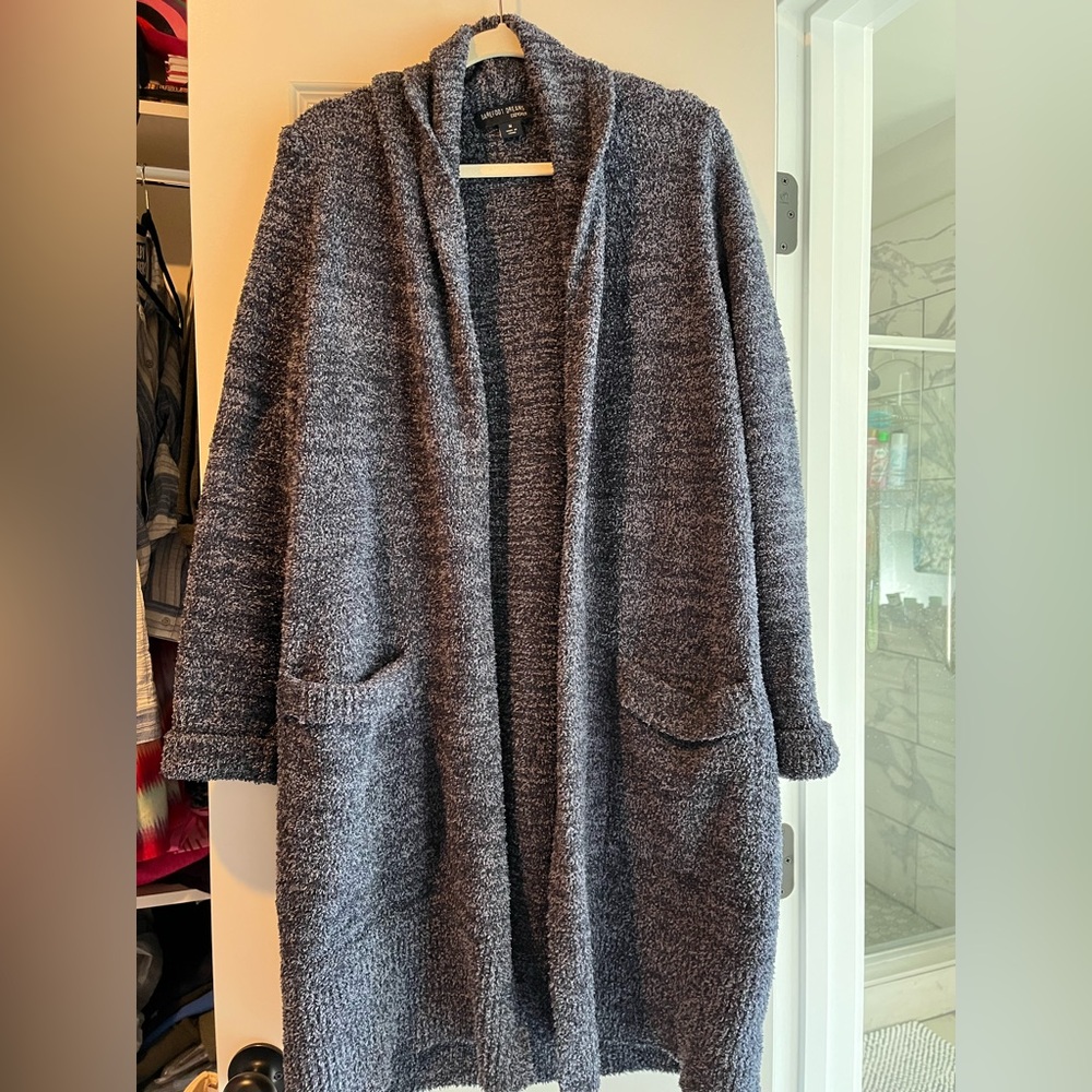 Barefoot Dreams Charcoal Cardigan